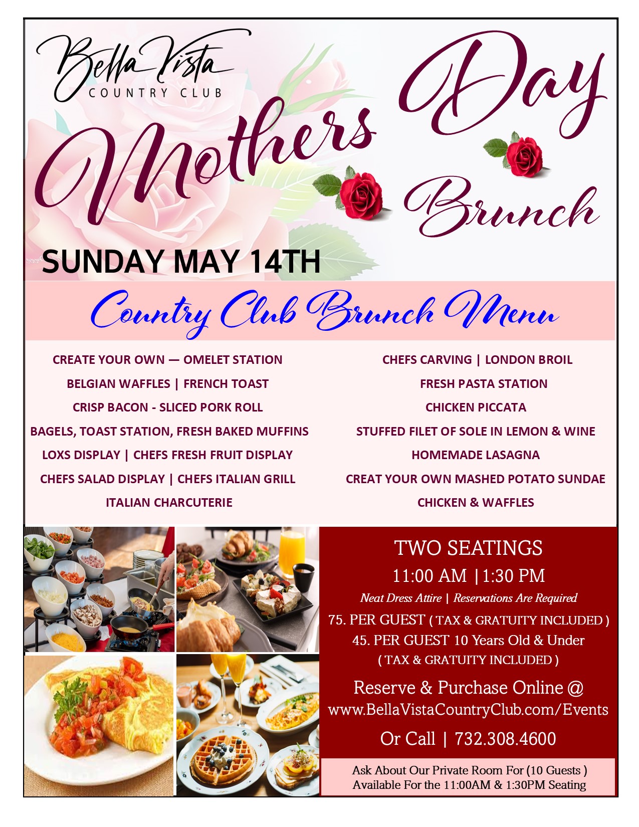 Mother S Day Brunch 2023 Bella Vista Country Club